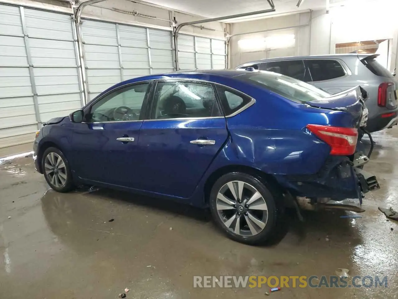 2 fotografías del automóvil dañado 3N1AB7AP4KY307539 NISSAN SENTRA 2019