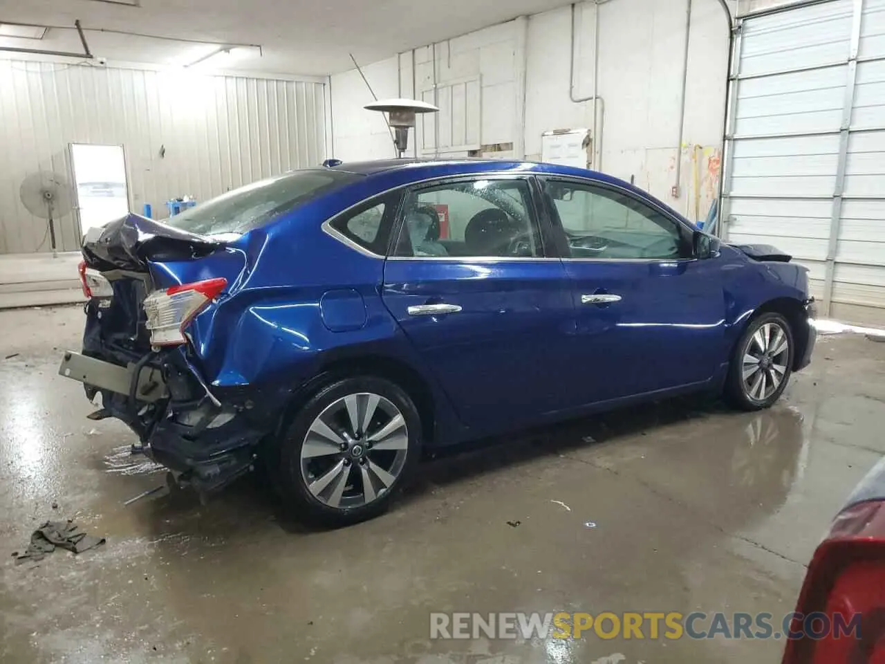 3 fotografías del automóvil dañado 3N1AB7AP4KY307539 NISSAN SENTRA 2019