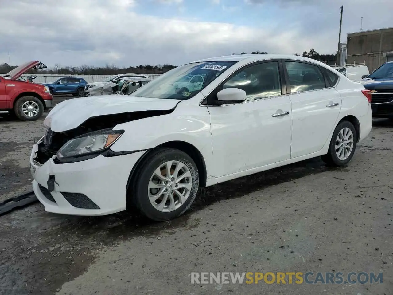 1 fotografías del automóvil dañado 3N1AB7AP4KY320839 NISSAN SENTRA 2019