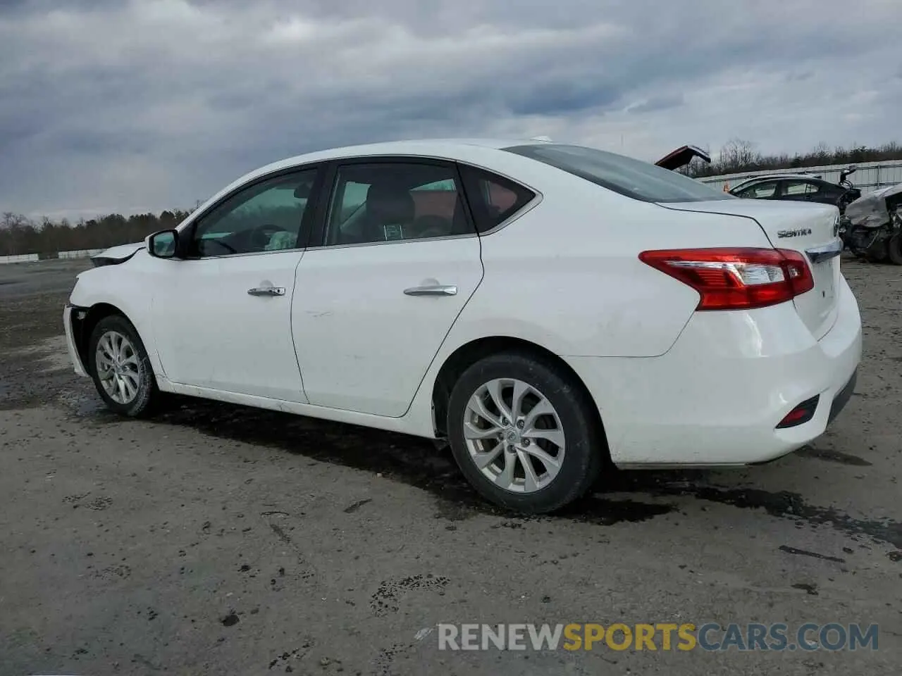 2 fotografías del automóvil dañado 3N1AB7AP4KY320839 NISSAN SENTRA 2019