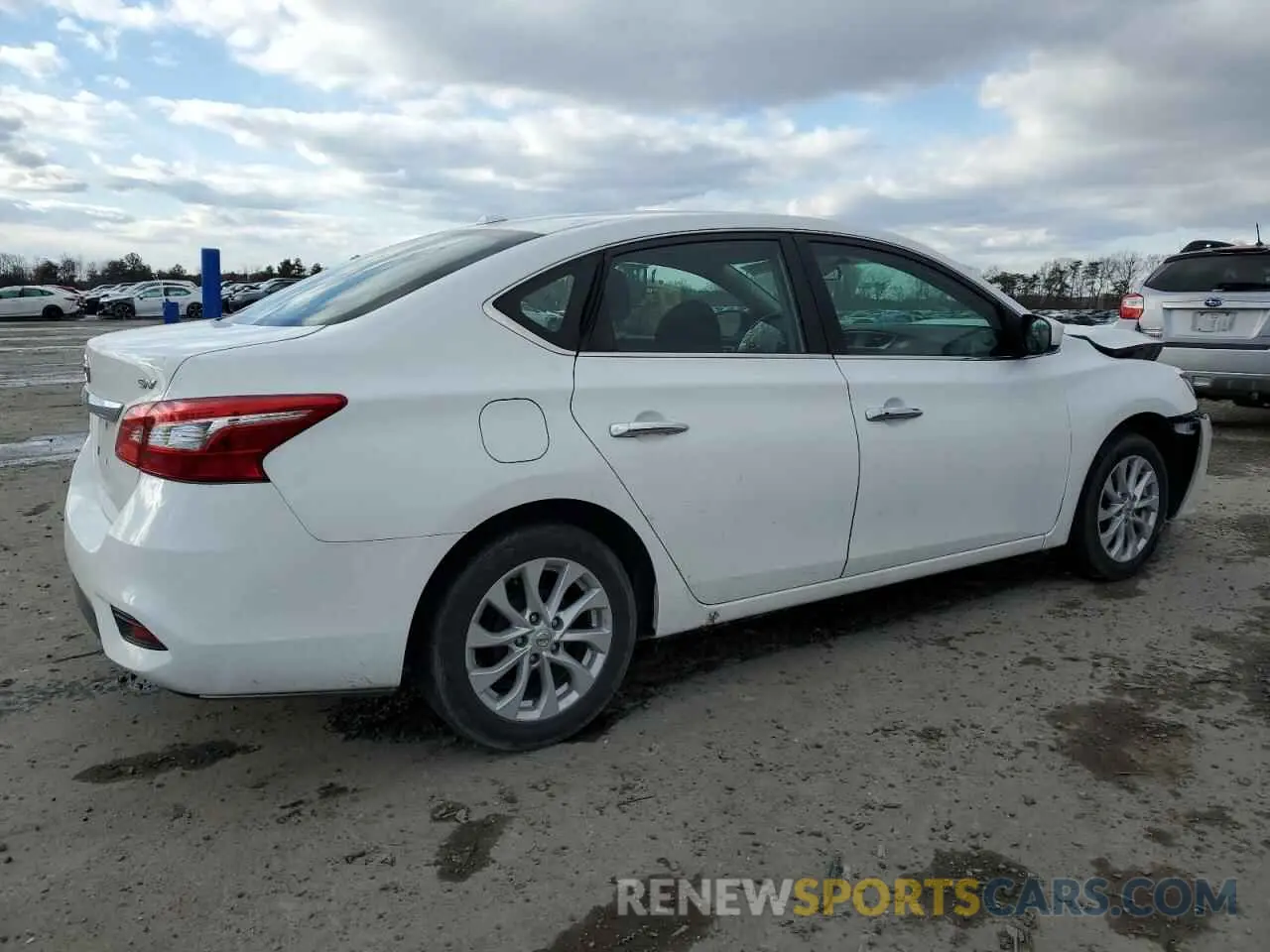 3 fotografías del automóvil dañado 3N1AB7AP4KY320839 NISSAN SENTRA 2019