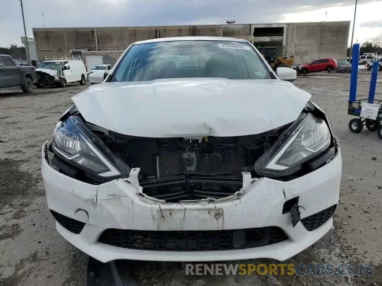 5 fotografías del automóvil dañado 3N1AB7AP4KY320839 NISSAN SENTRA 2019