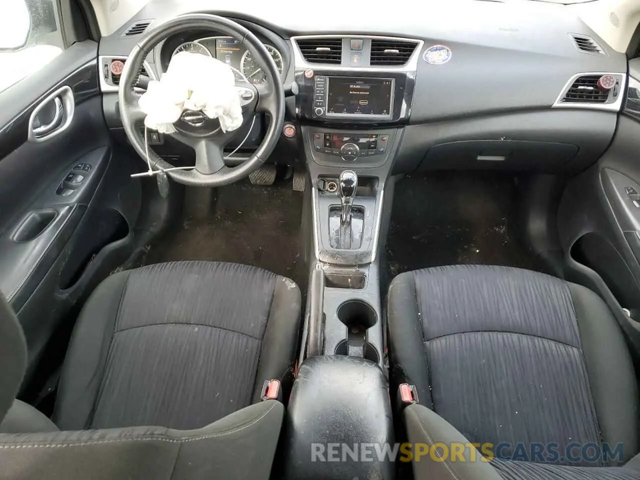 8 fotografías del automóvil dañado 3N1AB7AP4KY320839 NISSAN SENTRA 2019