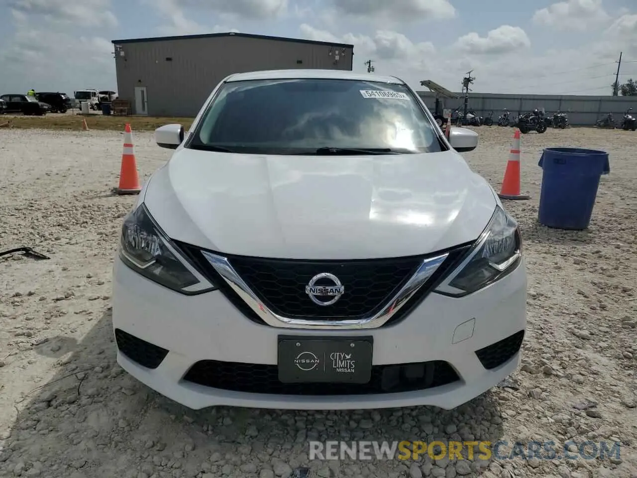 5 fotografías del automóvil dañado 3N1AB7AP4KY326317 NISSAN SENTRA 2019