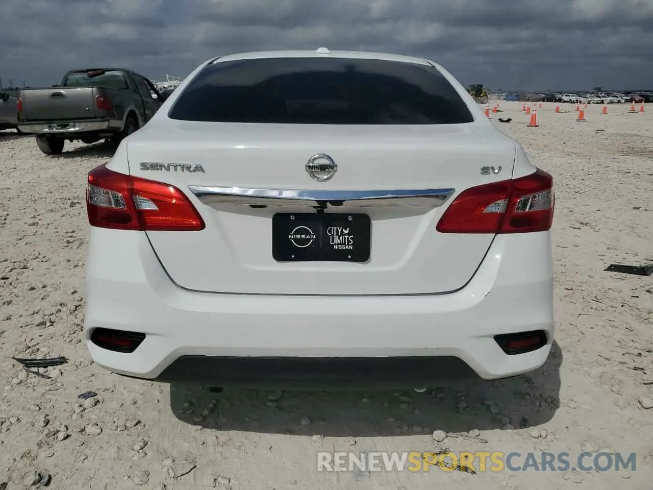 6 fotografías del automóvil dañado 3N1AB7AP4KY326317 NISSAN SENTRA 2019