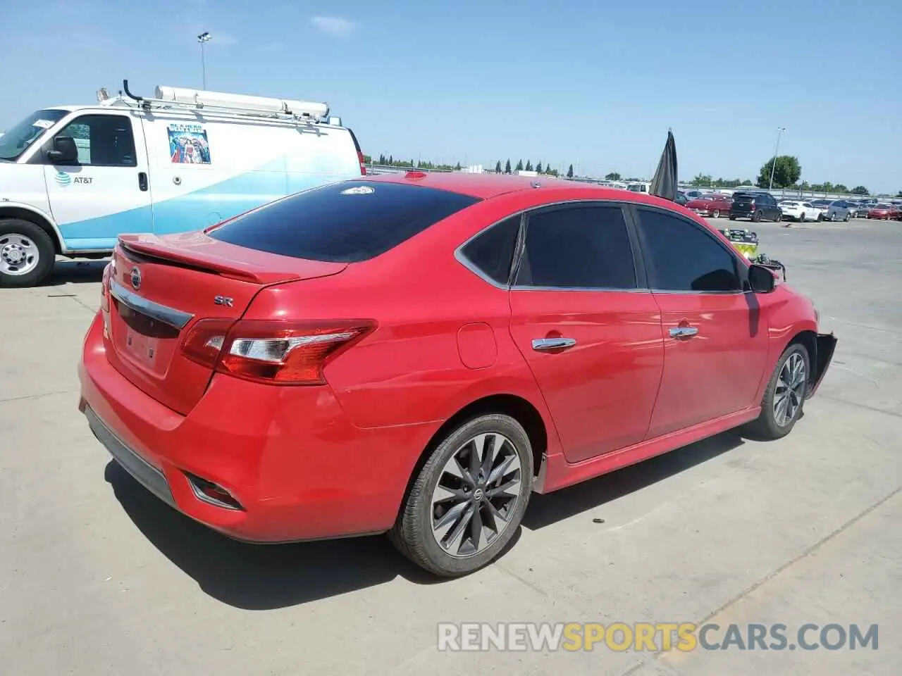 3 fotografías del automóvil dañado 3N1AB7AP4KY330769 NISSAN SENTRA 2019