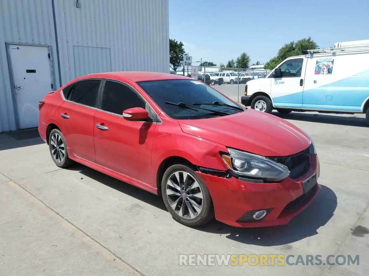 4 fotografías del automóvil dañado 3N1AB7AP4KY330769 NISSAN SENTRA 2019