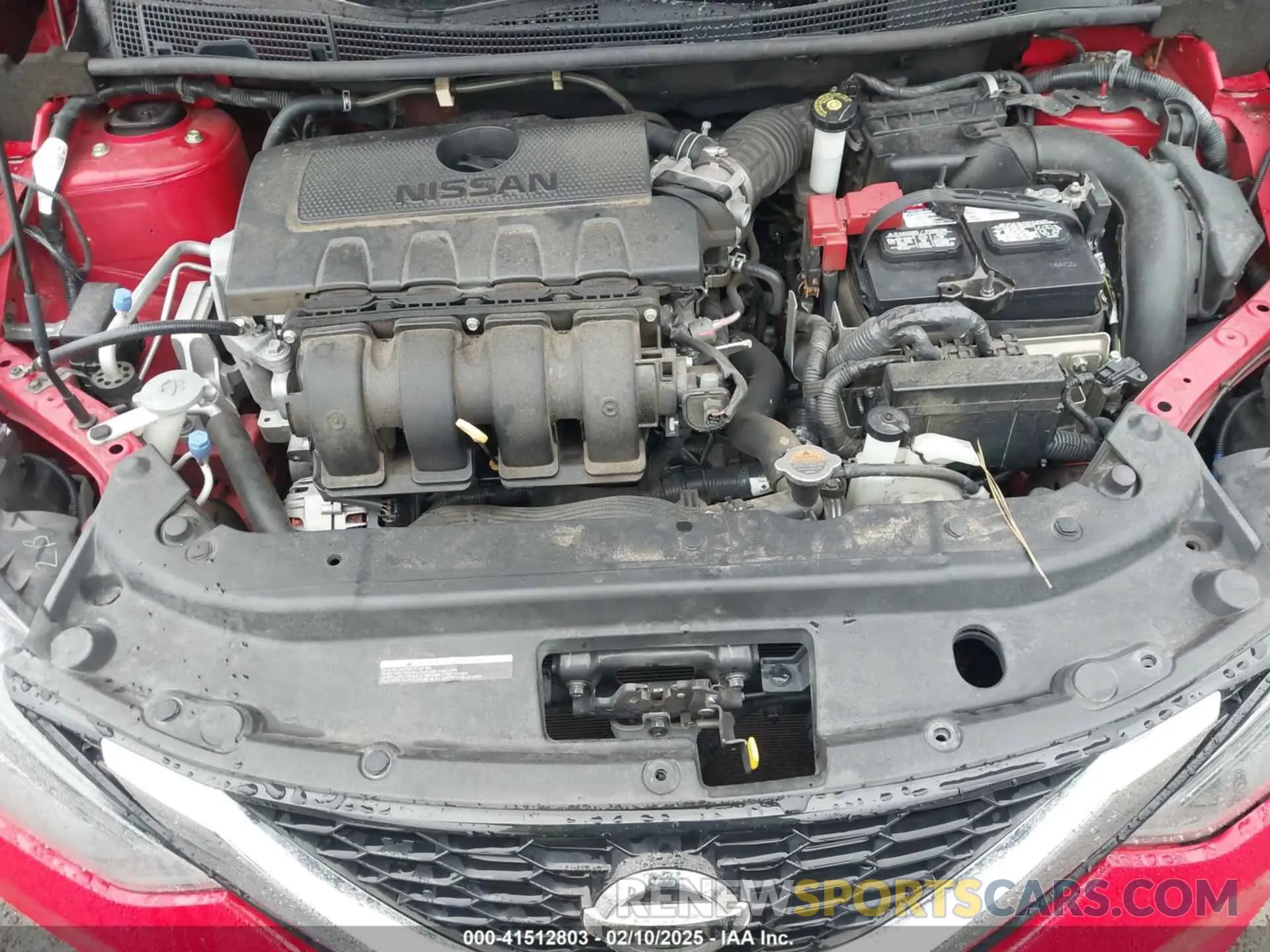 10 fotografías del automóvil dañado 3N1AB7AP4KY333848 NISSAN SENTRA 2019