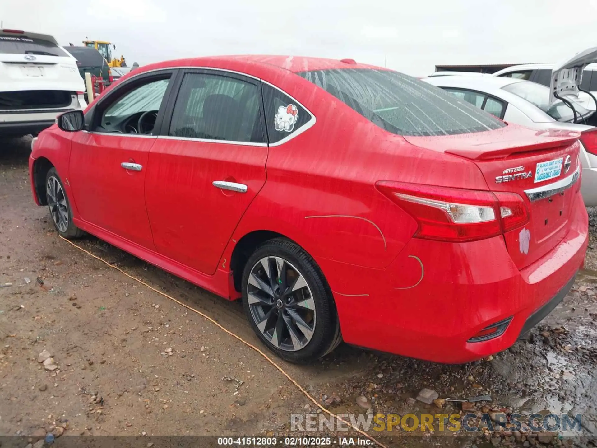3 fotografías del automóvil dañado 3N1AB7AP4KY333848 NISSAN SENTRA 2019