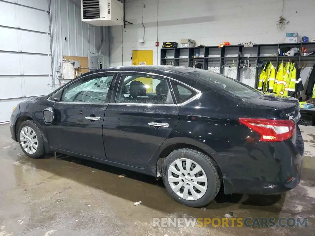 2 fotografías del automóvil dañado 3N1AB7AP4KY333882 NISSAN SENTRA 2019