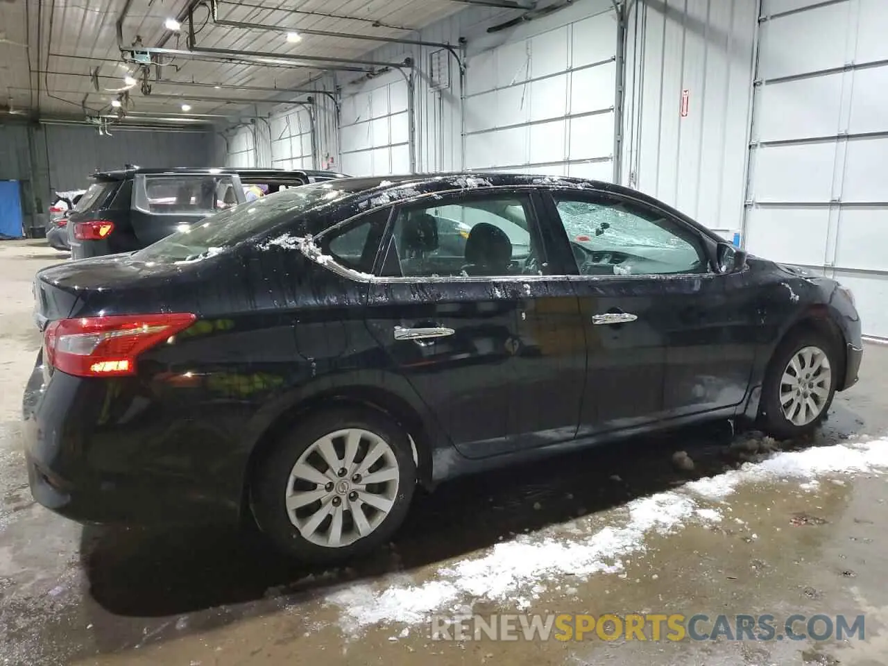 3 fotografías del automóvil dañado 3N1AB7AP4KY333882 NISSAN SENTRA 2019