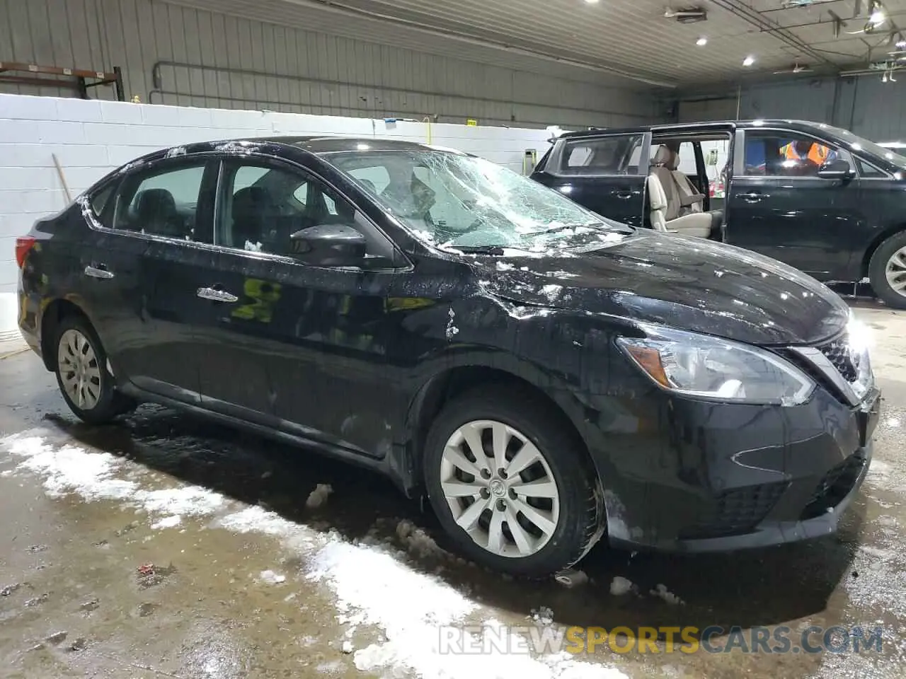 4 fotografías del automóvil dañado 3N1AB7AP4KY333882 NISSAN SENTRA 2019