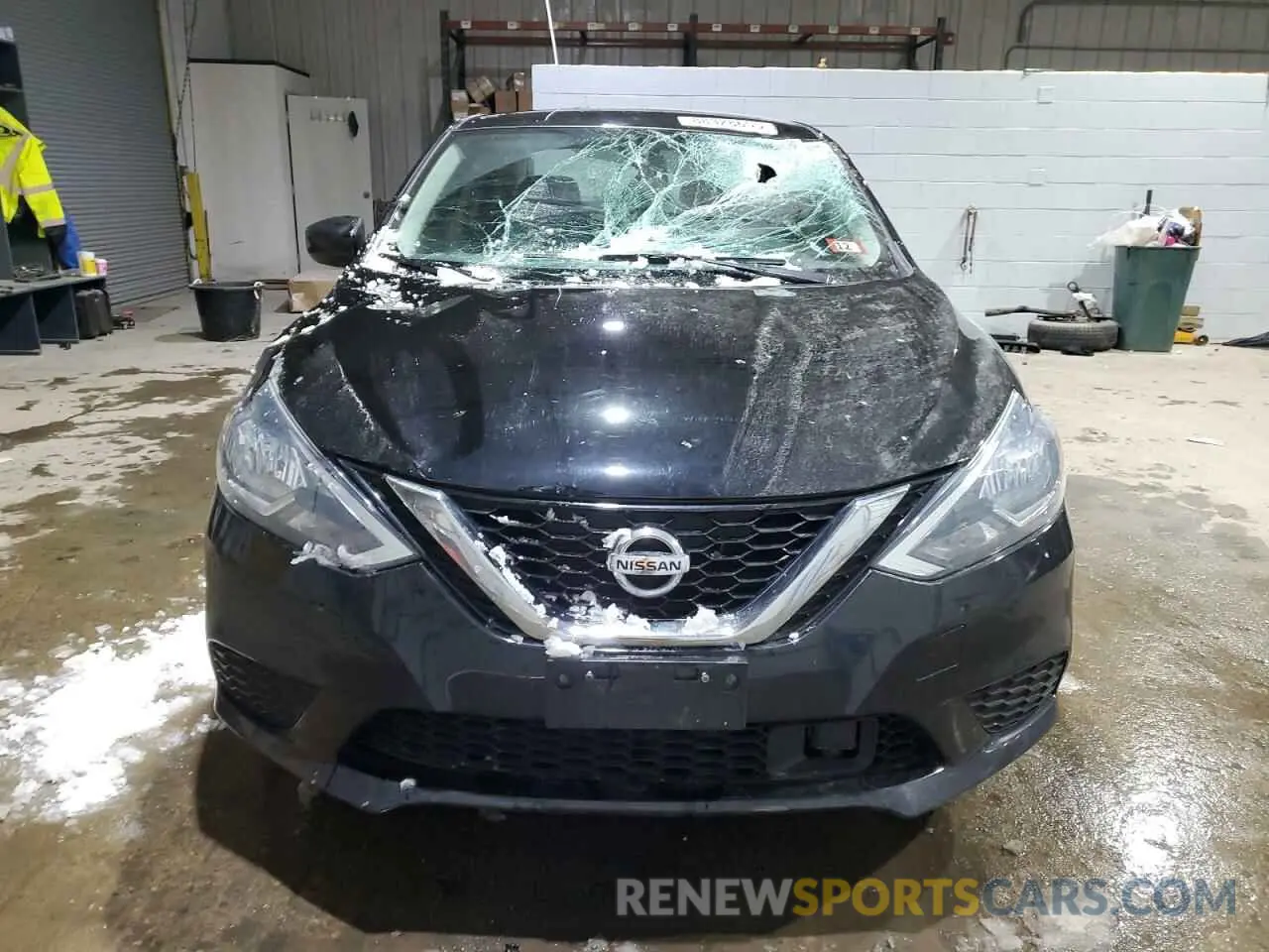 5 fotografías del automóvil dañado 3N1AB7AP4KY333882 NISSAN SENTRA 2019