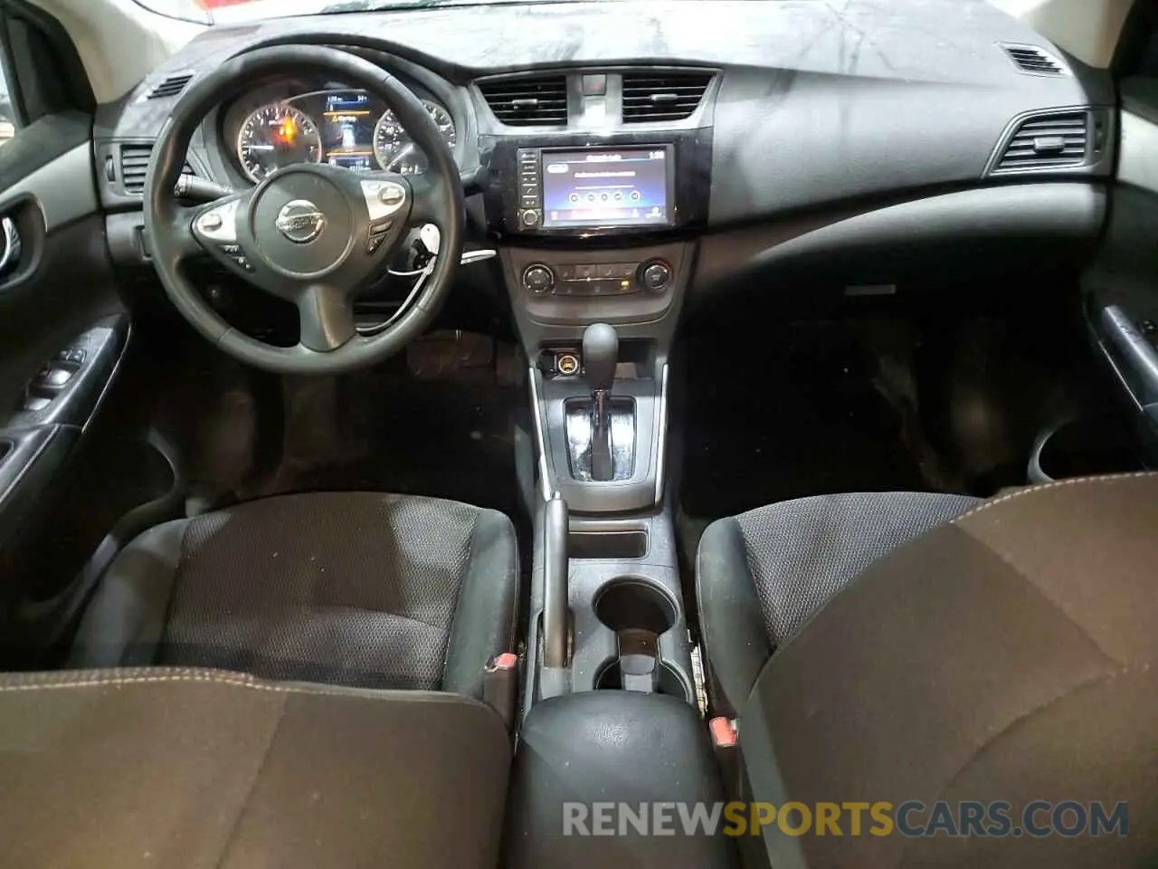 8 fotografías del automóvil dañado 3N1AB7AP4KY333882 NISSAN SENTRA 2019