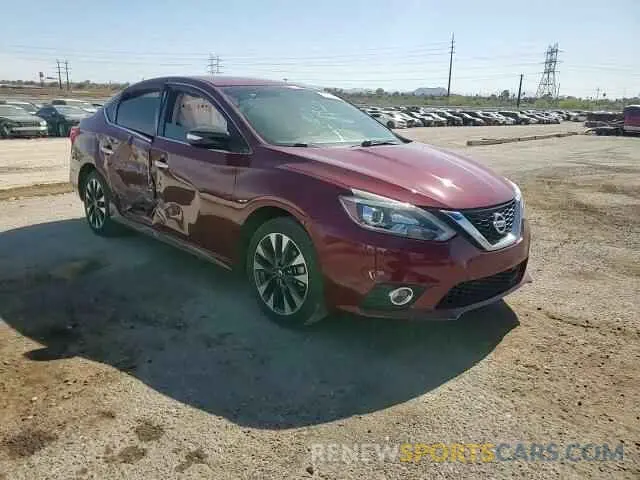 13 fotografías del automóvil dañado 3N1AB7AP4KY335566 NISSAN SENTRA 2019