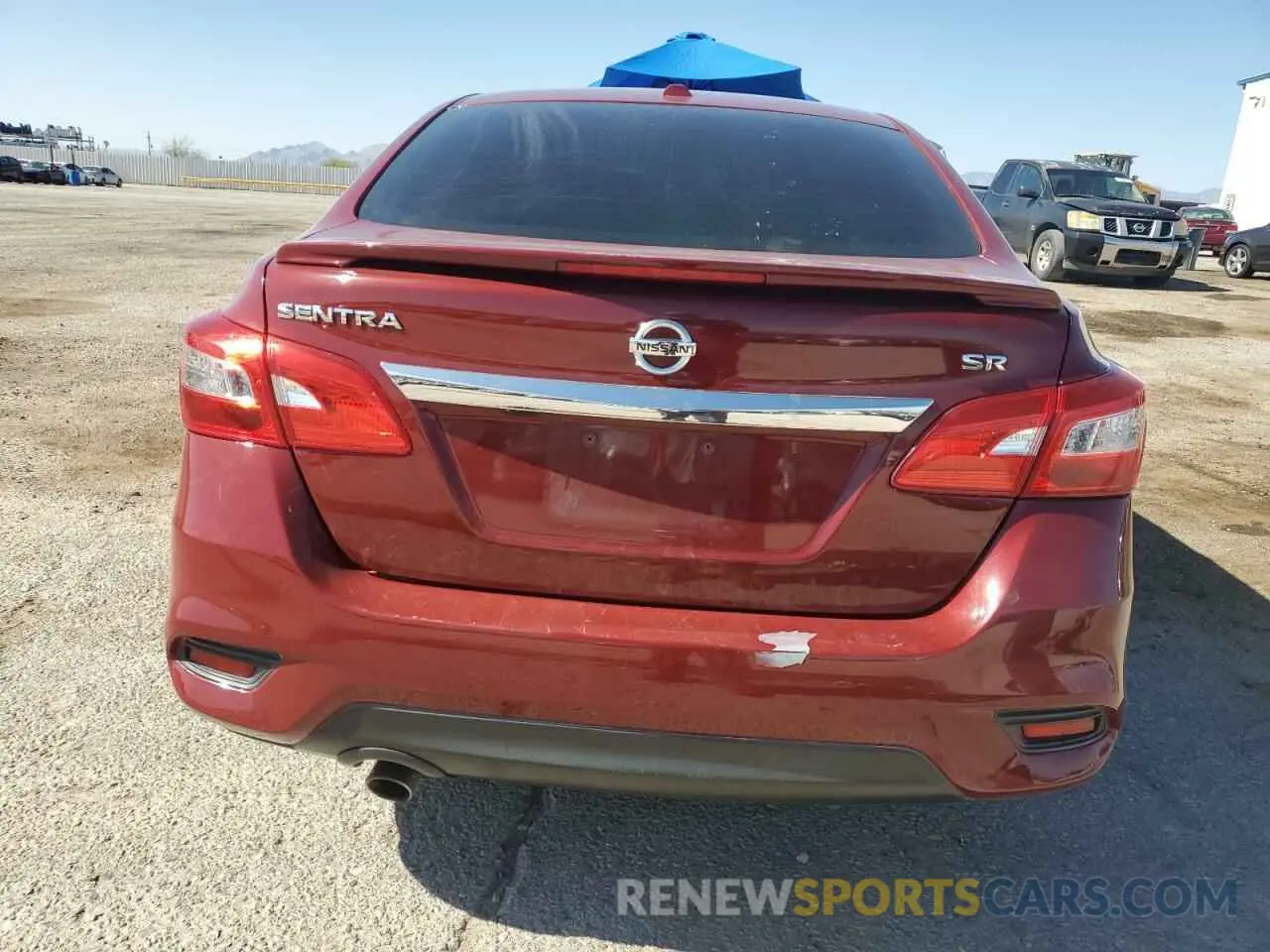 6 fotografías del automóvil dañado 3N1AB7AP4KY335566 NISSAN SENTRA 2019