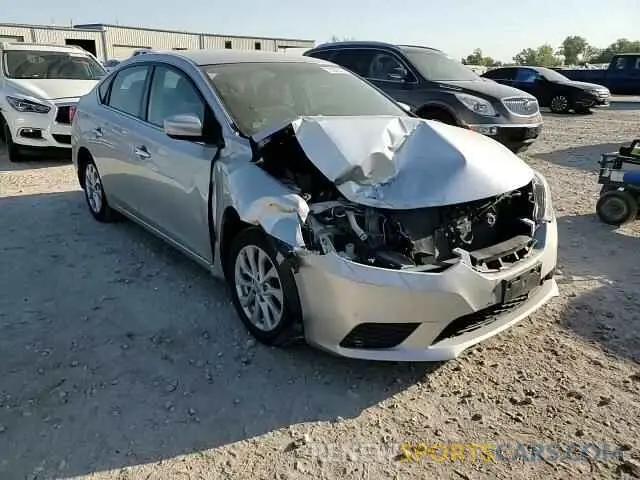 10 fotografías del automóvil dañado 3N1AB7AP4KY335826 NISSAN SENTRA 2019