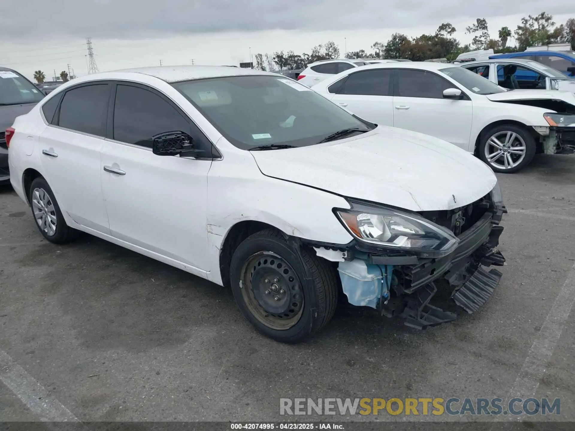 1 fotografías del automóvil dañado 3N1AB7AP4KY345191 NISSAN SENTRA 2019