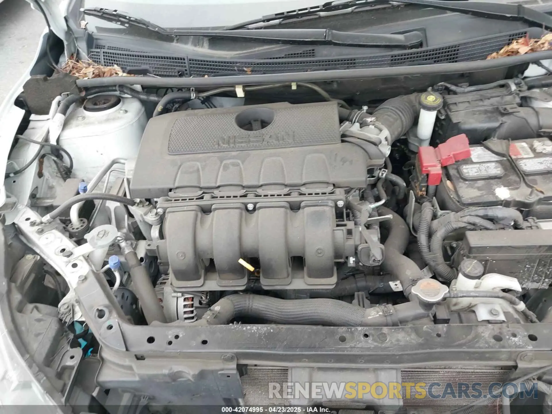 10 fotografías del automóvil dañado 3N1AB7AP4KY345191 NISSAN SENTRA 2019