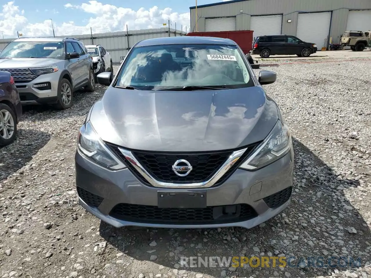5 fotografías del automóvil dañado 3N1AB7AP4KY358863 NISSAN SENTRA 2019