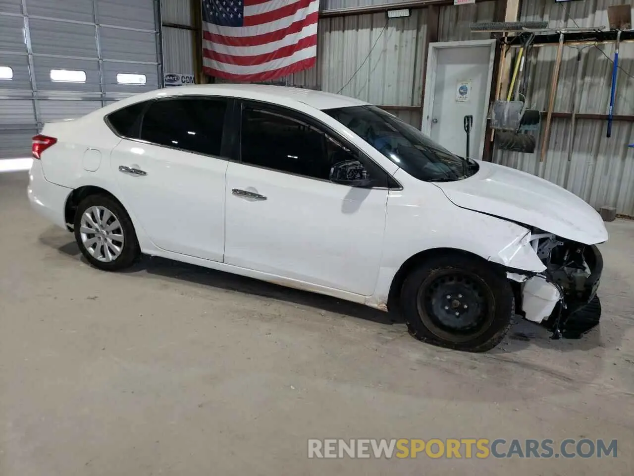 4 fotografías del automóvil dañado 3N1AB7AP4KY359141 NISSAN SENTRA 2019