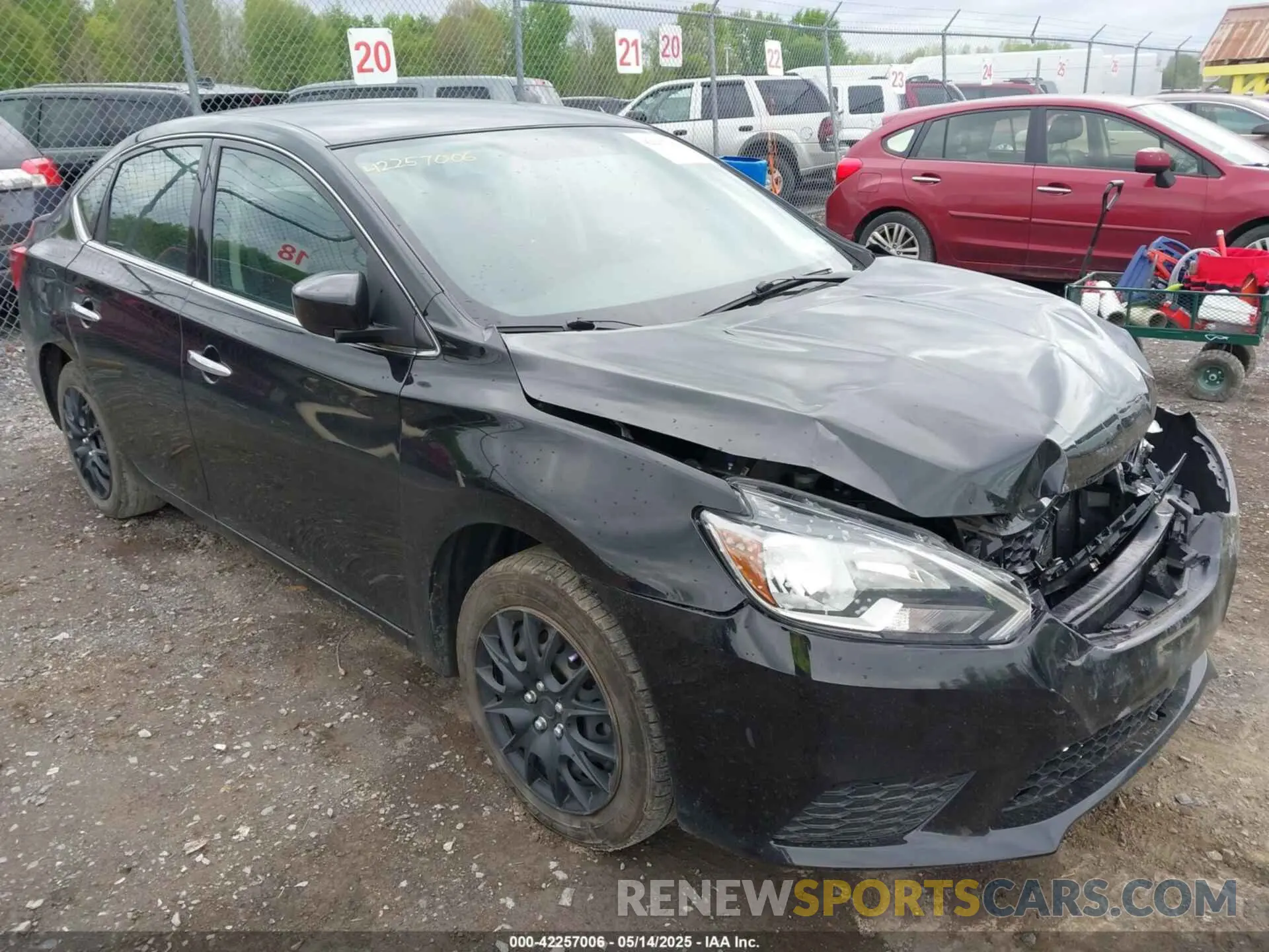 1 fotografías del automóvil dañado 3N1AB7AP4KY363948 NISSAN SENTRA 2019