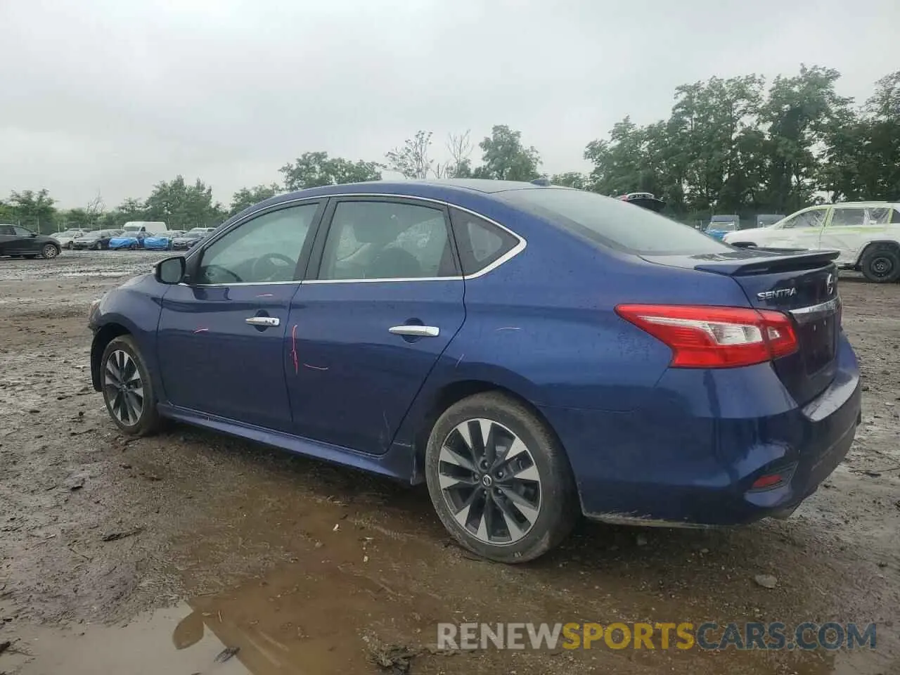 2 fotografías del automóvil dañado 3N1AB7AP4KY364176 NISSAN SENTRA 2019