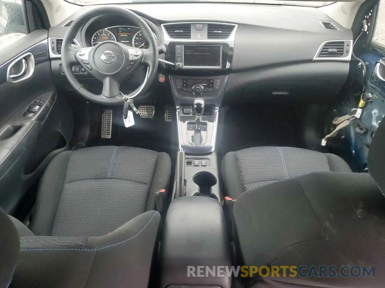8 fotografías del automóvil dañado 3N1AB7AP4KY364176 NISSAN SENTRA 2019