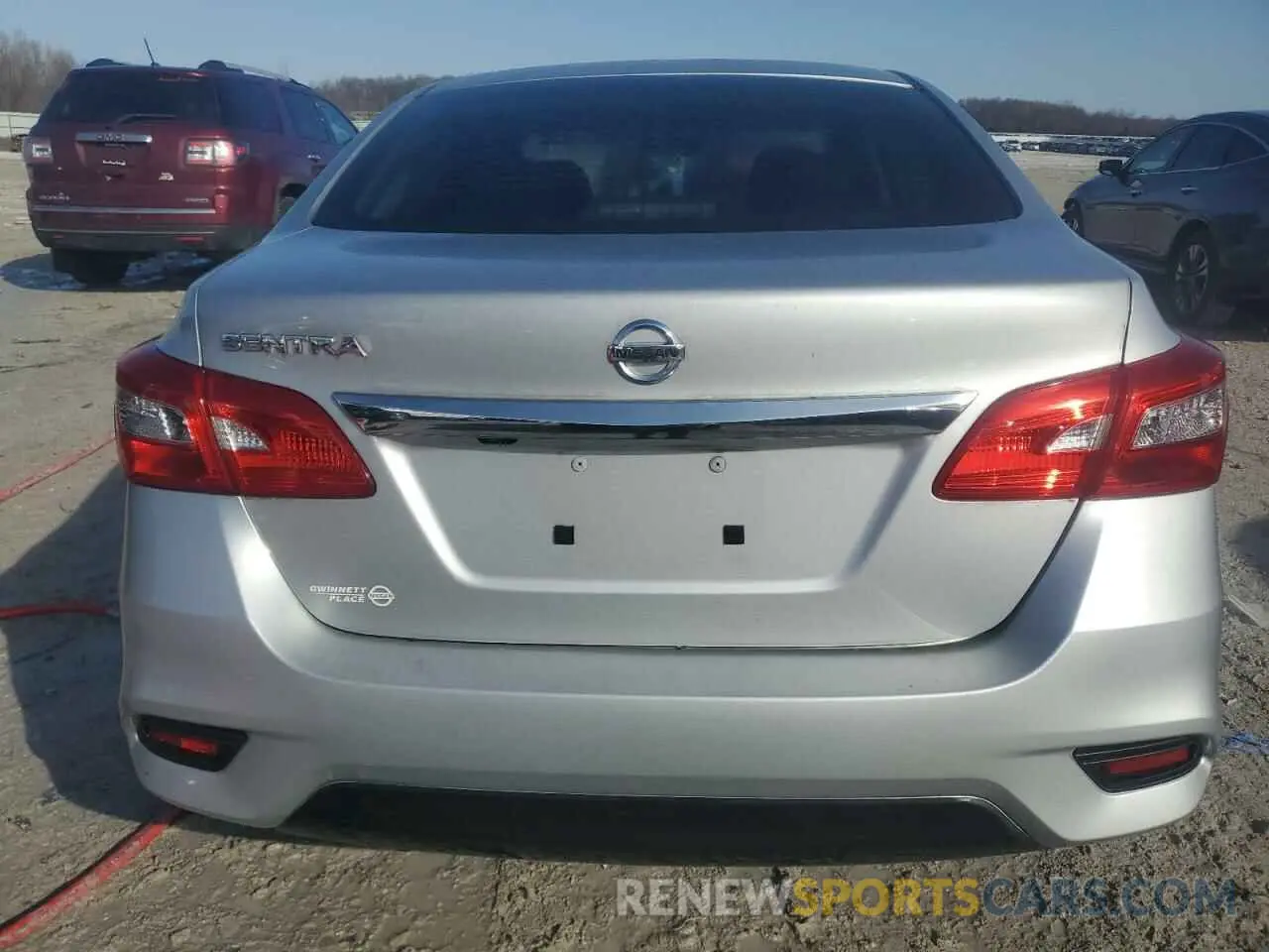 6 fotografías del automóvil dañado 3N1AB7AP4KY382497 NISSAN SENTRA 2019