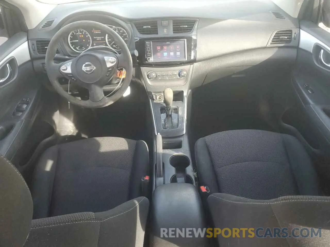 8 fotografías del automóvil dañado 3N1AB7AP4KY382497 NISSAN SENTRA 2019