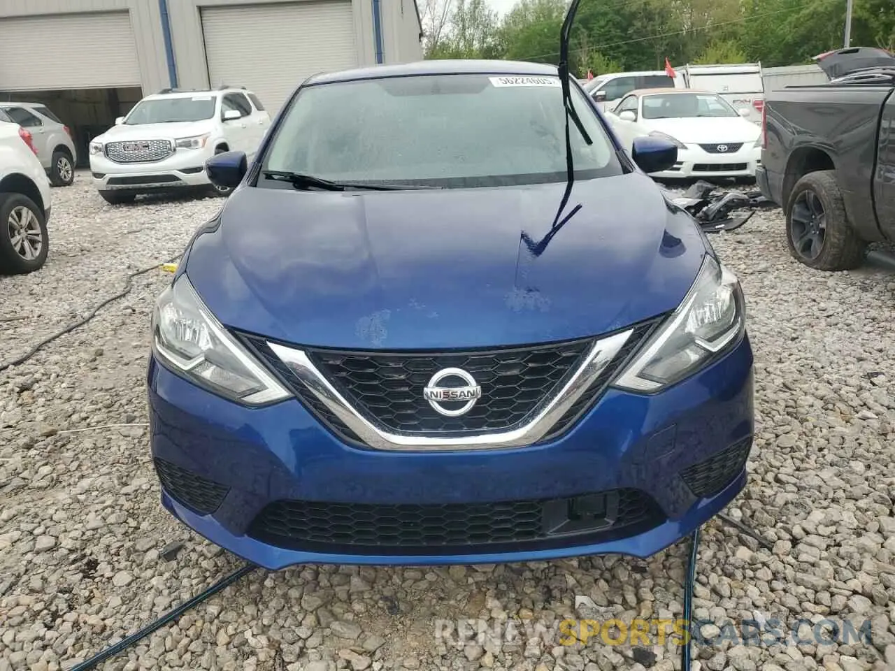 5 fotografías del automóvil dañado 3N1AB7AP4KY382810 NISSAN SENTRA 2019