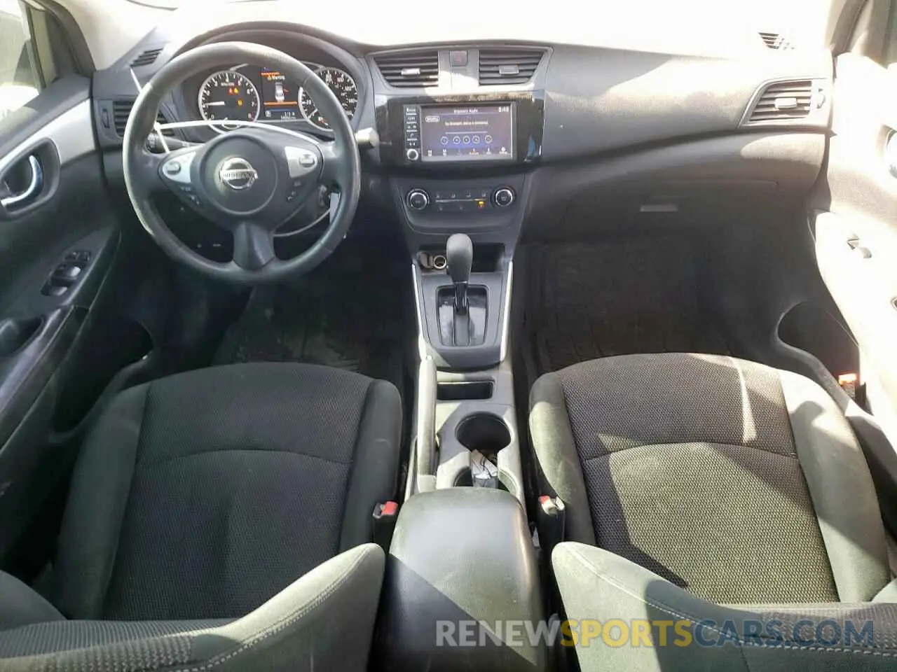 8 fotografías del automóvil dañado 3N1AB7AP4KY394861 NISSAN SENTRA 2019