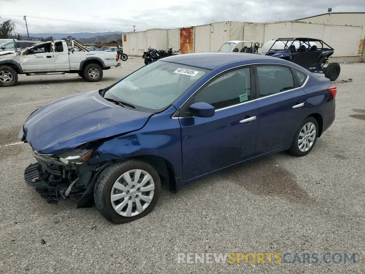1 fotografías del automóvil dañado 3N1AB7AP4KY397467 NISSAN SENTRA 2019