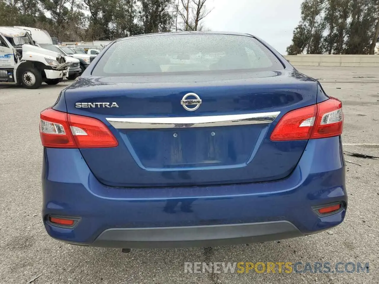 6 fotografías del automóvil dañado 3N1AB7AP4KY397467 NISSAN SENTRA 2019