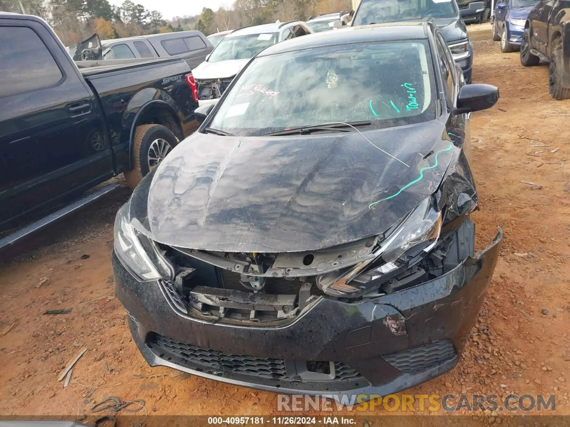 12 fotografías del automóvil dañado 3N1AB7AP4KY397601 NISSAN SENTRA 2019