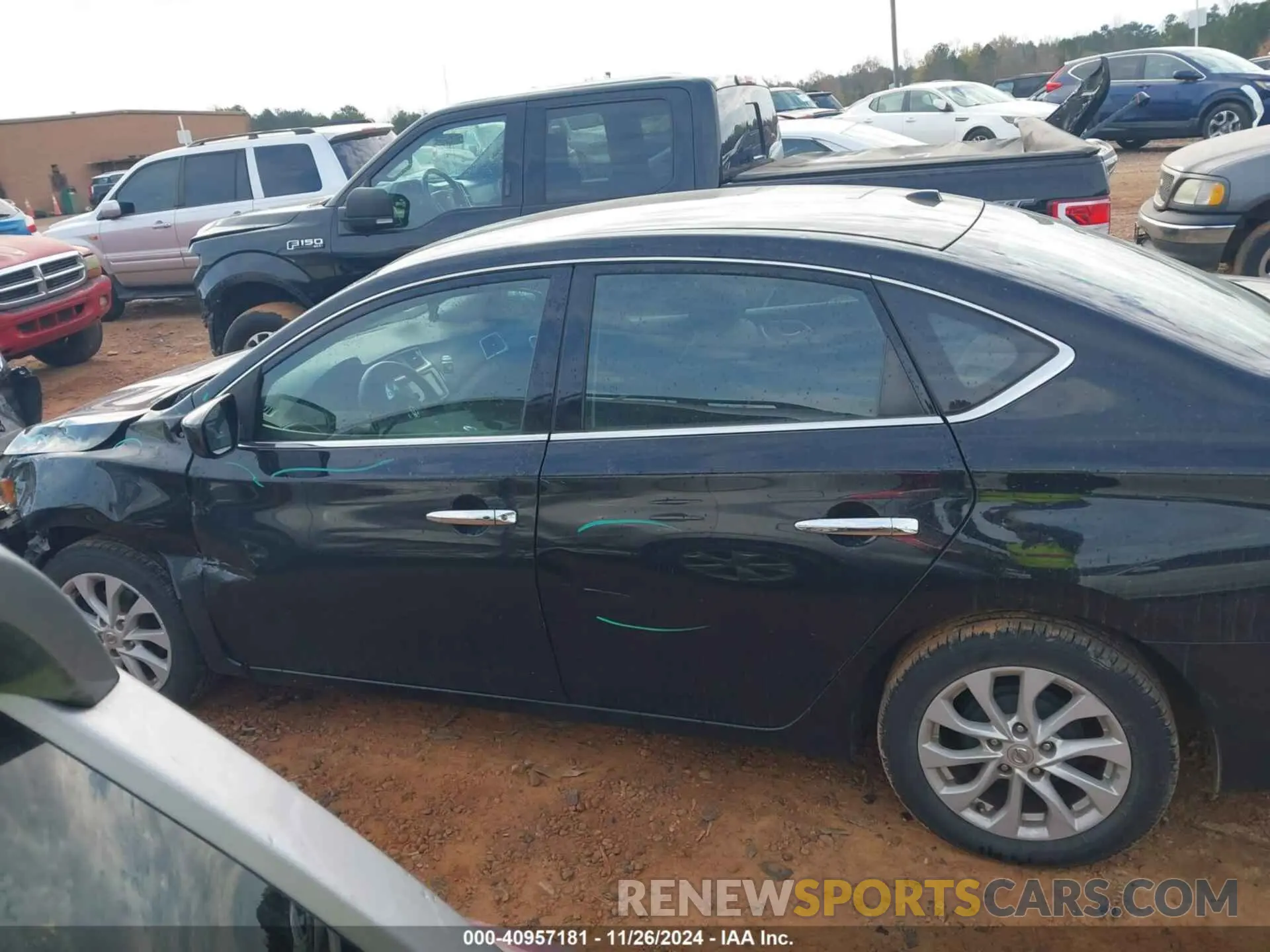 14 fotografías del automóvil dañado 3N1AB7AP4KY397601 NISSAN SENTRA 2019