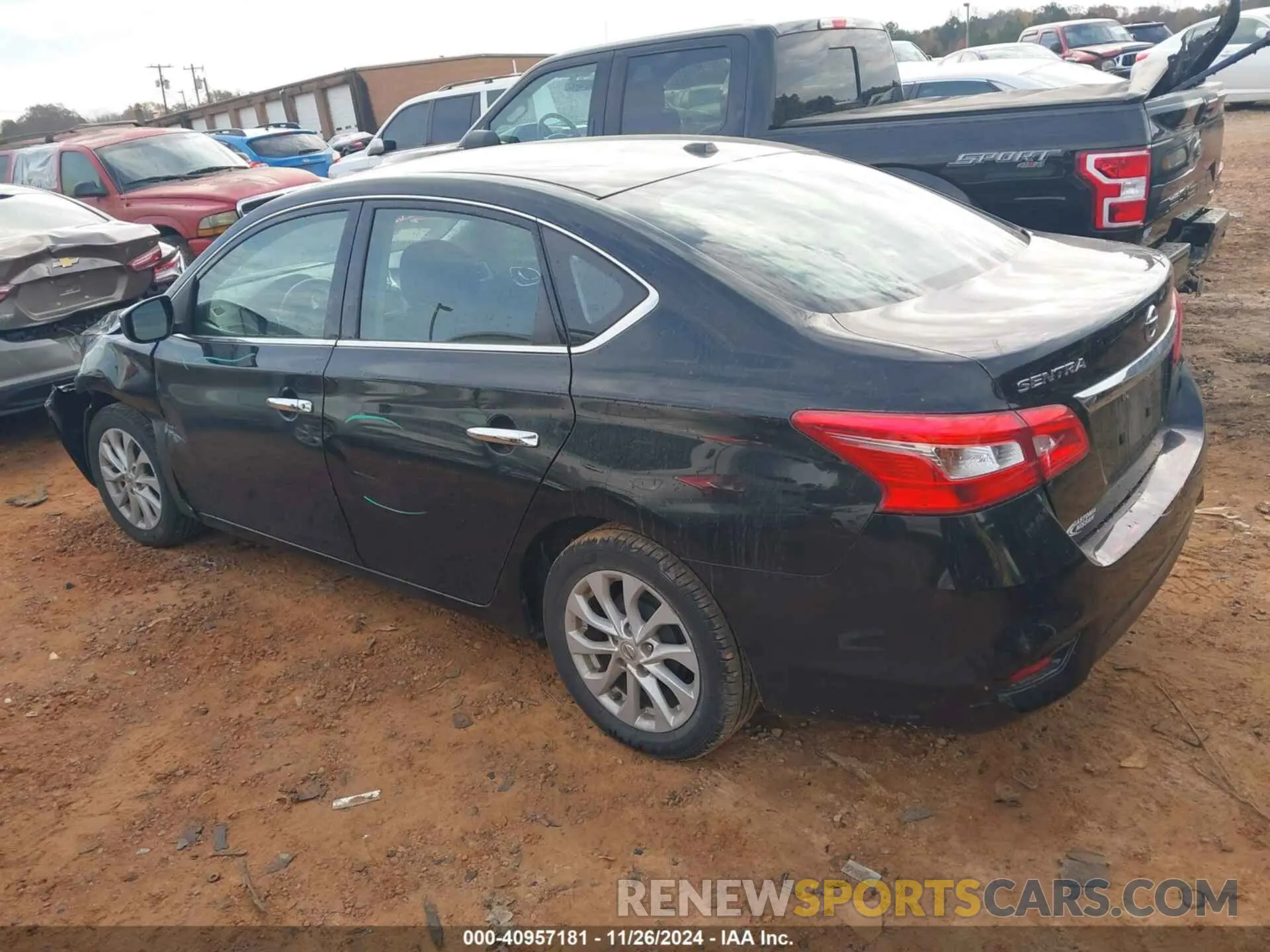 3 fotografías del automóvil dañado 3N1AB7AP4KY397601 NISSAN SENTRA 2019