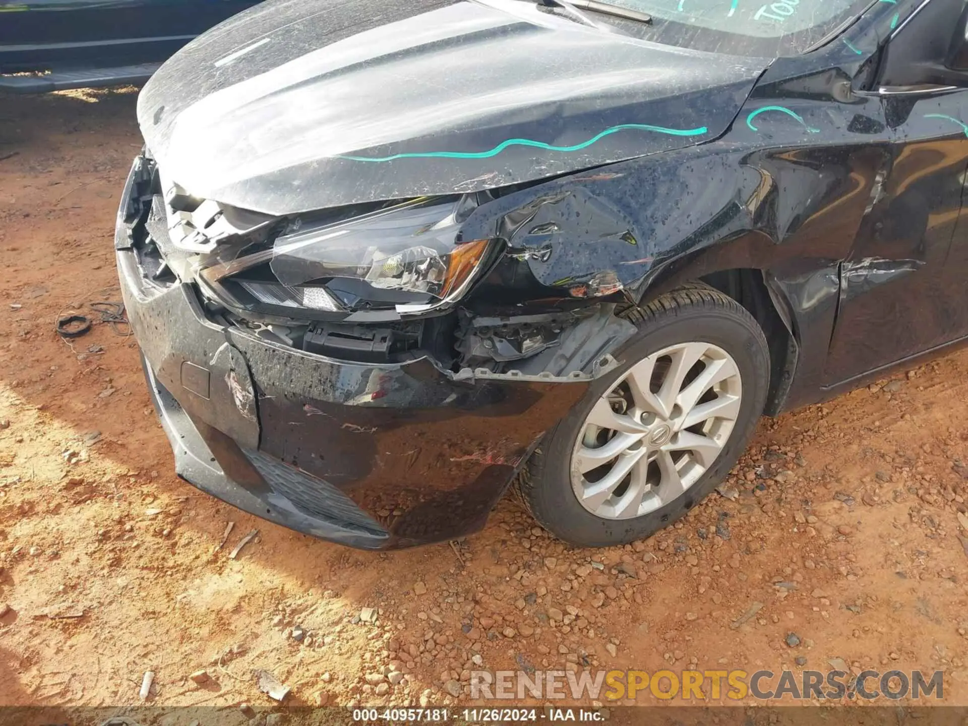 6 fotografías del automóvil dañado 3N1AB7AP4KY397601 NISSAN SENTRA 2019