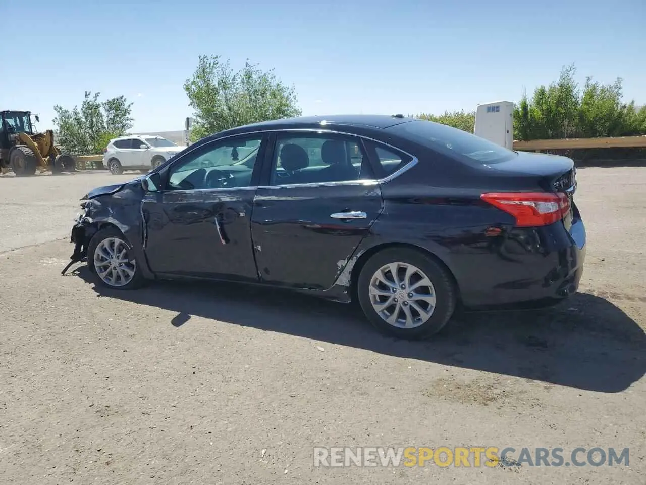 2 fotografías del automóvil dañado 3N1AB7AP4KY399008 NISSAN SENTRA 2019