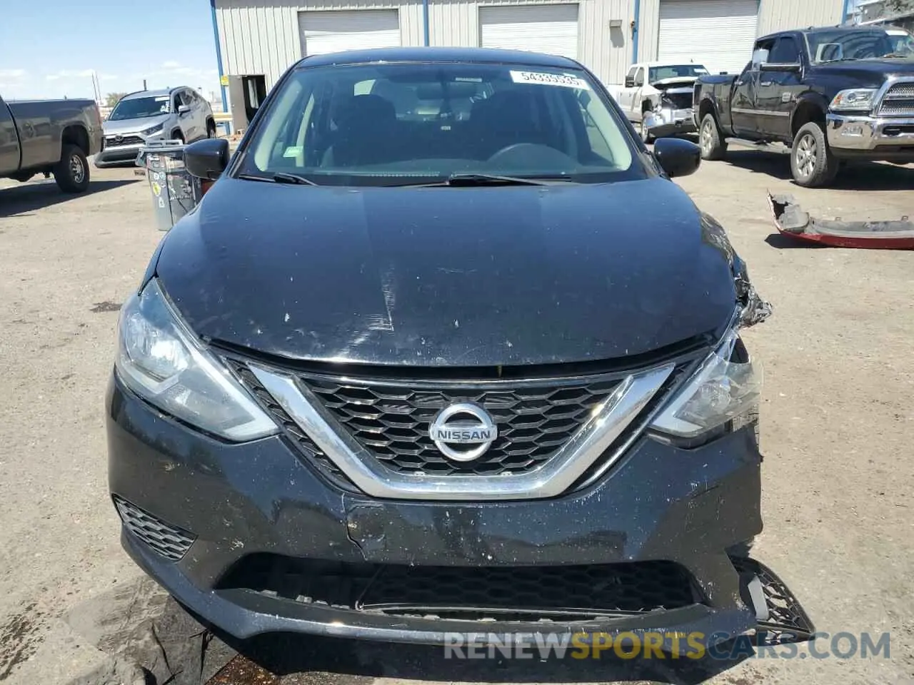 5 fotografías del automóvil dañado 3N1AB7AP4KY399008 NISSAN SENTRA 2019