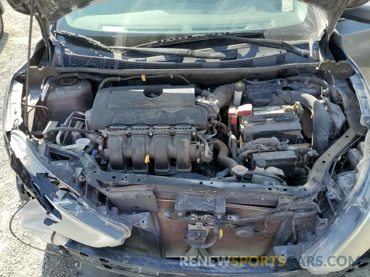 11 fotografías del automóvil dañado 3N1AB7AP4KY402067 NISSAN SENTRA 2019
