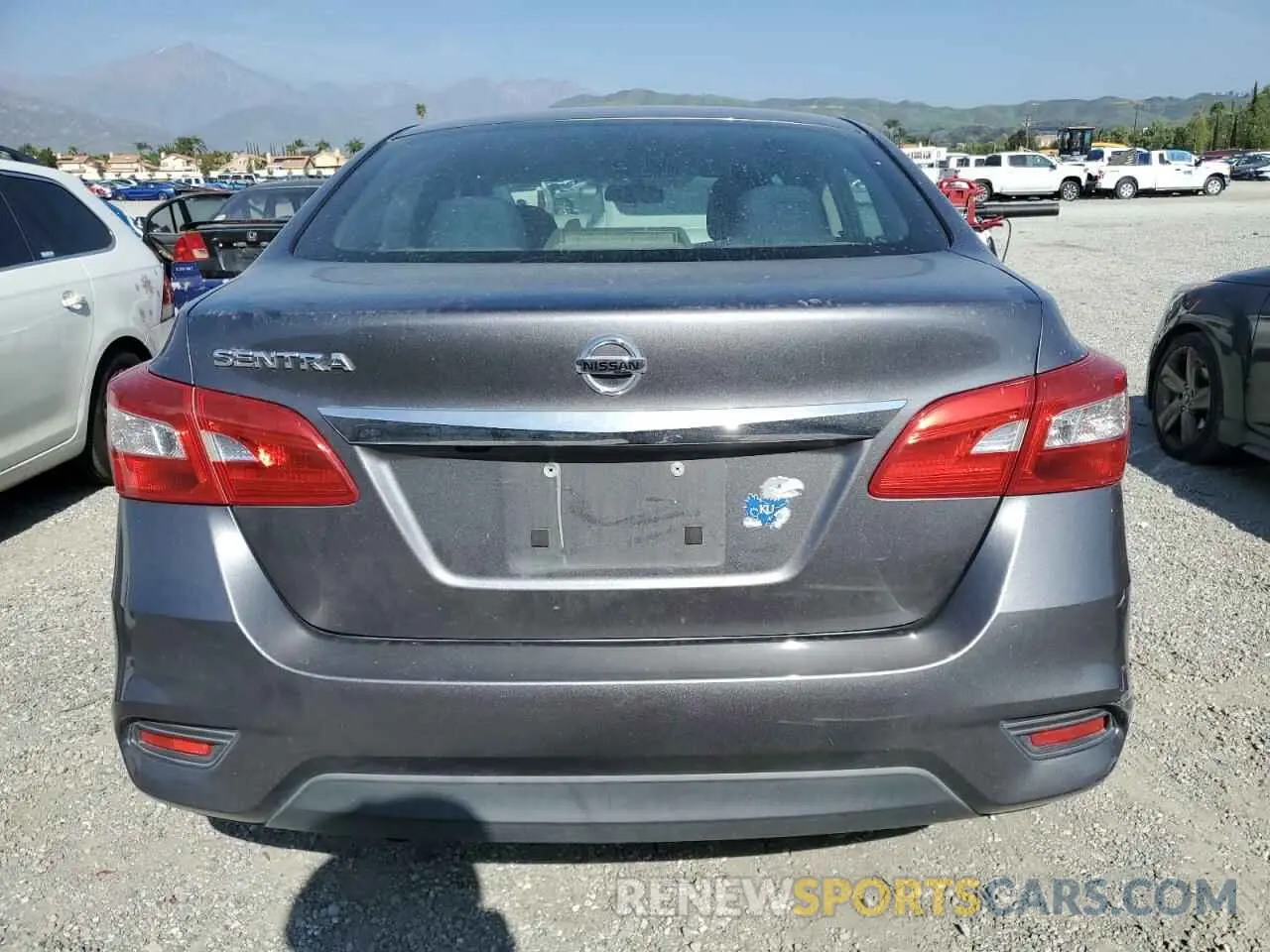 6 fotografías del automóvil dañado 3N1AB7AP4KY402067 NISSAN SENTRA 2019