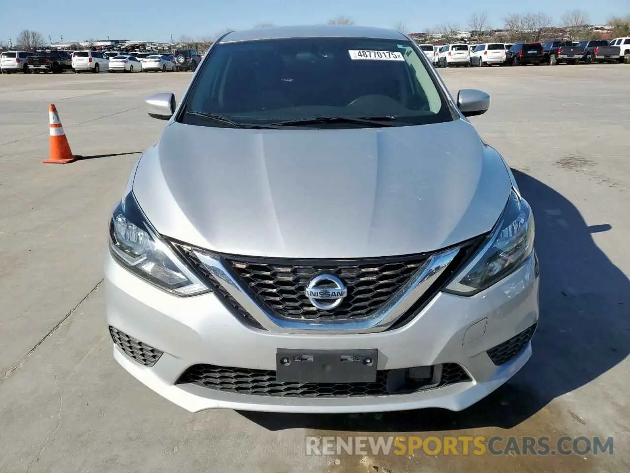 5 fotografías del automóvil dañado 3N1AB7AP4KY407902 NISSAN SENTRA 2019