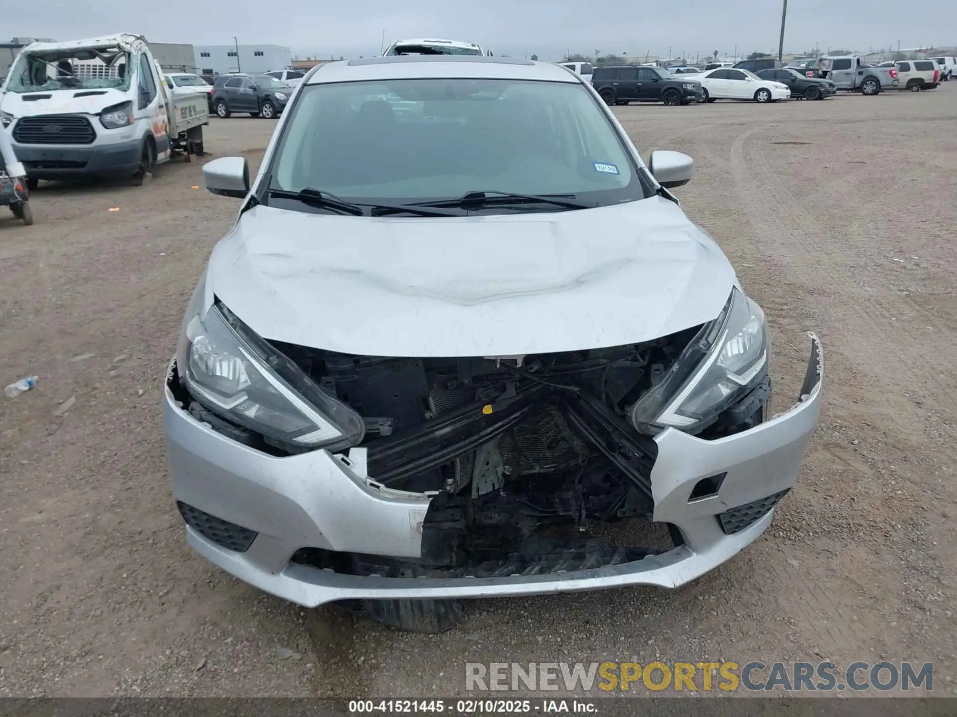 6 fotografías del automóvil dañado 3N1AB7AP4KY412694 NISSAN SENTRA 2019