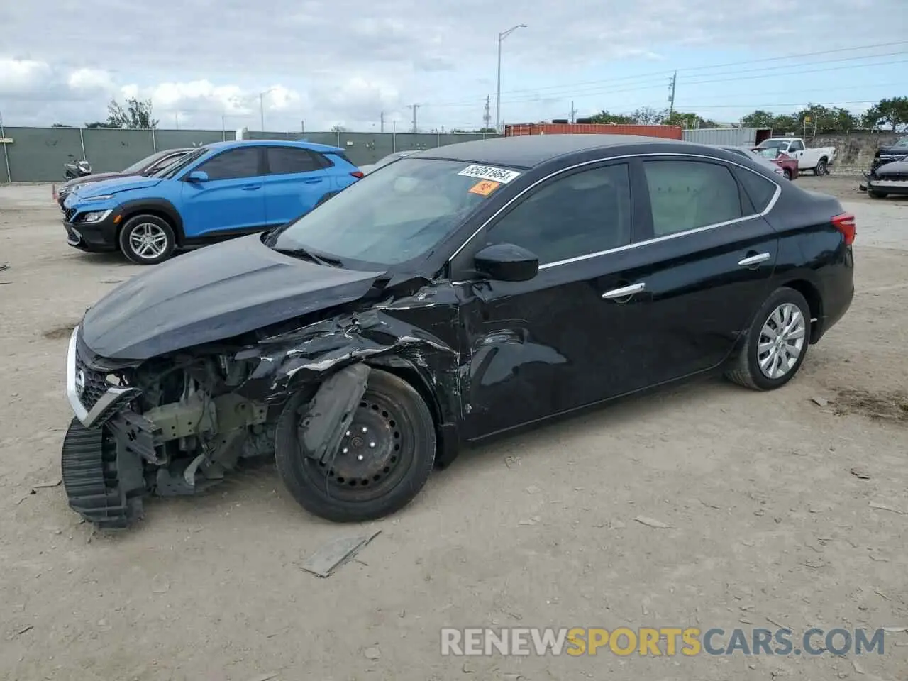 1 fotografías del automóvil dañado 3N1AB7AP4KY413893 NISSAN SENTRA 2019