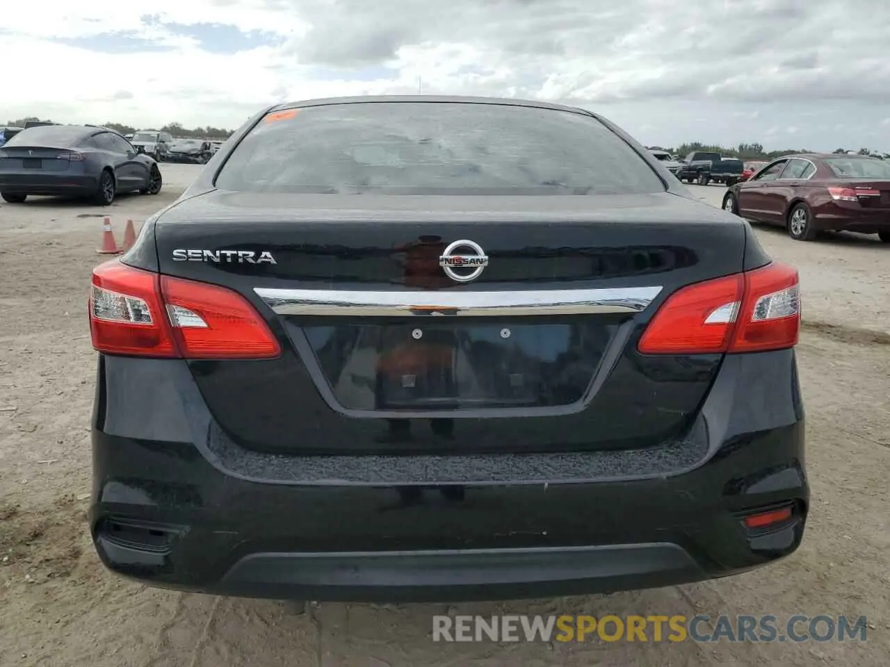 6 fotografías del automóvil dañado 3N1AB7AP4KY413893 NISSAN SENTRA 2019
