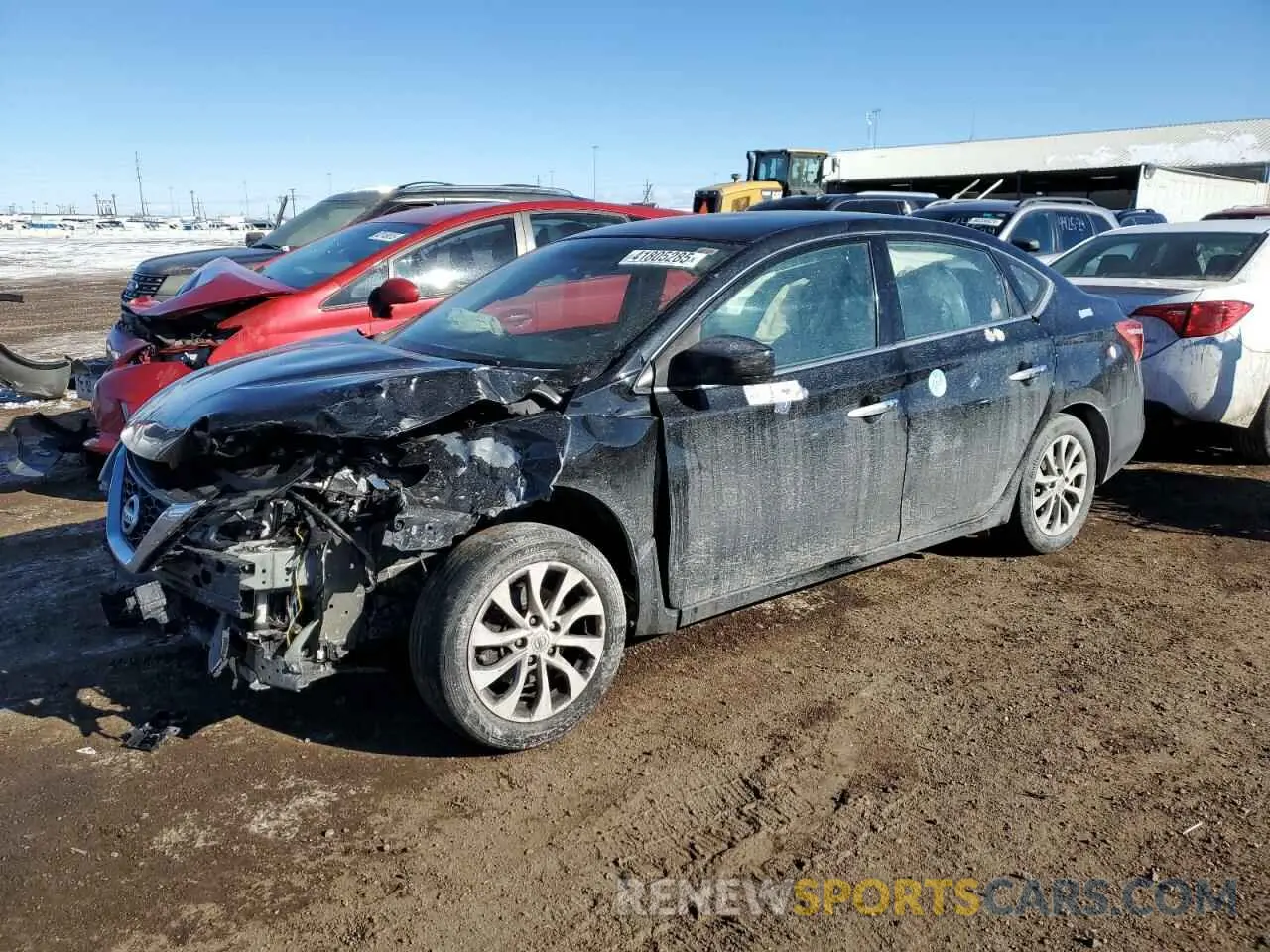 1 fotografías del automóvil dañado 3N1AB7AP4KY416518 NISSAN SENTRA 2019