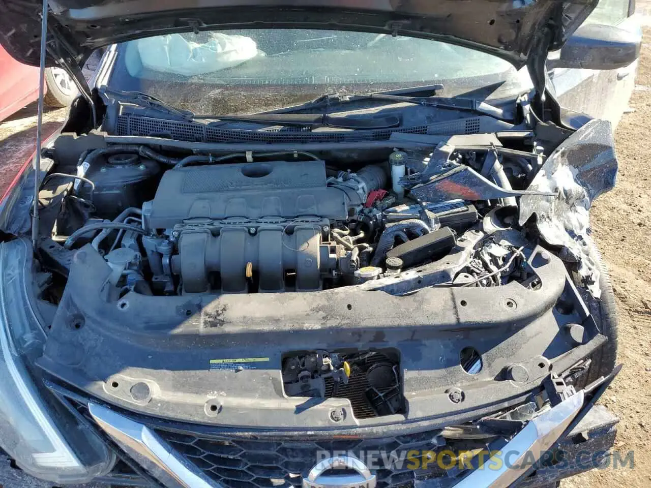 11 fotografías del automóvil dañado 3N1AB7AP4KY416518 NISSAN SENTRA 2019