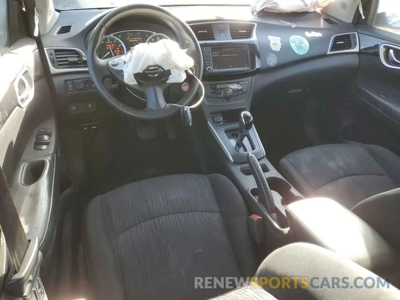 8 fotografías del automóvil dañado 3N1AB7AP4KY416518 NISSAN SENTRA 2019