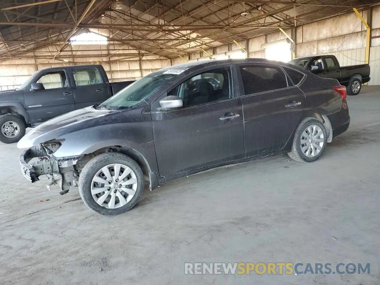 1 fotografías del automóvil dañado 3N1AB7AP4KY416597 NISSAN SENTRA 2019